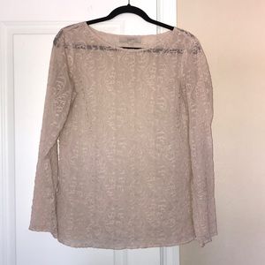 Sheer Lace Blouse